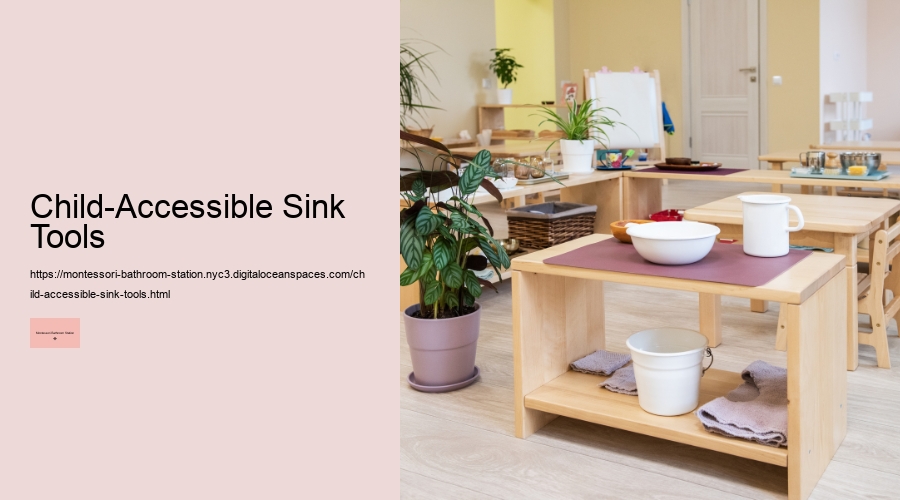 Child-Accessible Sink Tools