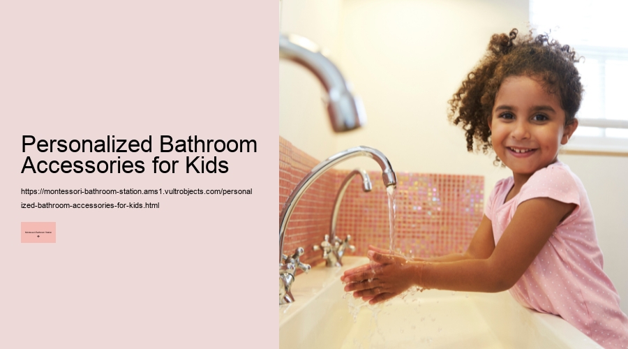Personalized Bathroom Accessories for Kids